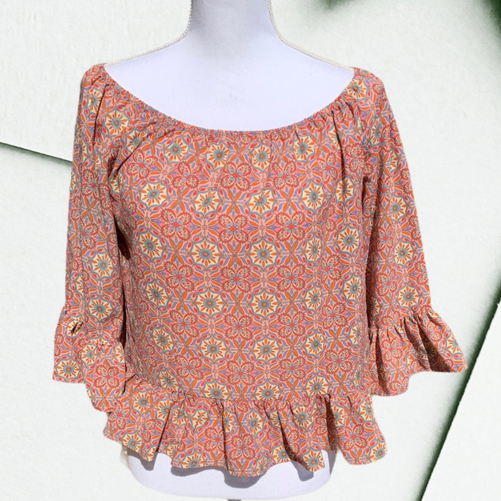 Sanctuary Anthropologie Julia Off Shoulder Top